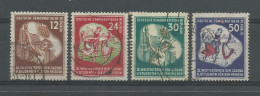 DDR 1951 Youth Festival  Y.T. 41/44 (0) - Used Stamps