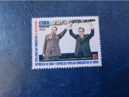 CUBA  NEUF  2010   RELACIONES  DIPLOMATICAS  CUBA/REPUB. DEMO.  DE  CORREA  //  PARFAIT  ETAT  //  1er  CHOIX  // - Unused Stamps