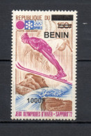 BENIN   N° 1193  NEUF SANS CHARNIERE  COTE  45.00€   SPORT SKI  VOIR DESCRIPTION - Benin - Dahomey (1960-...)