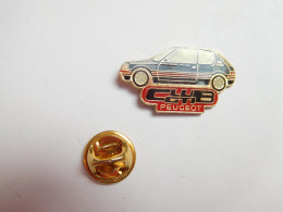 Beau Pin's , Auto Peugeot 205 , Club GTI , Verso Quadrillé - Peugeot