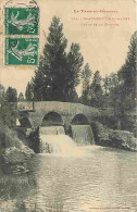 82 - Beaumont De Lomagne - Chute De La Gimone - Pont - Correspondance - Oblitération Ronde De 1908 - CPA - Voir Scans Re - Beaumont De Lomagne