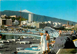 Espagne - Espana - Islas Canarias - Tenerife - Puerto De La Cruz - Vista Parcial Con El Teide - Vue Partielle Avec El Te - Tenerife