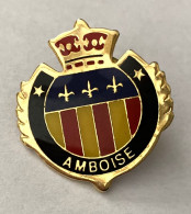 PINS VILLE AMBOISE CP 37520 INDRE ET LOIRE BLASON COURONNE / 33NAT - Villes