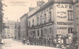 RILLY LA MONTAGNE - Avenue De La Gare - Vue Vers La Rue De Chigny - Café Et Hôtel De La Gare - Rilly-la-Montagne
