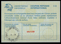 TANZANIE TANZANIA  La23A  Shs 5.50  International Reply Coupon Reponse Antwortschein IRC IAS  DAR-ES-SALAAM 13.12.85 - Tanzania (1964-...)