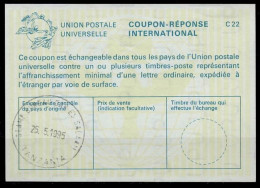 TANZANIE TANZANIA  La25  International Reply Coupon Reponse Antwortschein IRC IAS  DAR-ES-SALAAM 25.05.95 - Tanzania (1964-...)