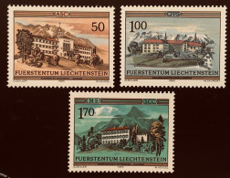 Liechtenstein 1985 Yt 809 A 811 Órdenes Y Conventos ** - Unused Stamps