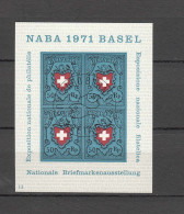 1971 BLOC  N° W45    OBLITERE  CATALOGUE SBK - Used Stamps