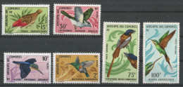 COMORES - OISEAUX - BIRDS -  Yv. #41 TO Yv. #44 AND Yv. #PA20 AND Yv. #PA21 -  (**/MNH) - 1967 - Nuovi