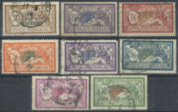 FRANCE.- 1900/26, MERSON STAMPS SET OF 8, USED. - 1900-27 Merson