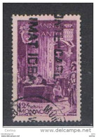 MONACO:  1951  ANNO  SANTO  -  12 F. LILLA  US. -  YV/TELL. 358 - Usati