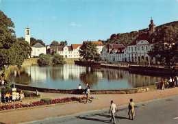 Bad Karlshafen An Der Oberweser - Hafen Mit Ev. Kirche Und Rathaus - Bad Karlshafen