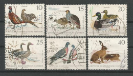 DDR 1968 Fauna Y.T. 1053/1058 (0) - Used Stamps