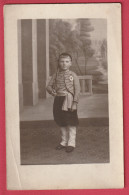 Carte Photo Enfant Soldat - Otros & Sin Clasificación