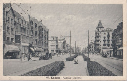 KNOKKE :  1931     Old Car . (    Ecrit Avec Timbre - Met Zegel  ) - Knokke