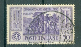 ITALIE - N°299 Oblitéré - Cinquantenaire De La Mort De Garibaldi. - Used