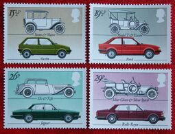 Car Auto Voiture Wagen (Mi 929-932) 1982 POSTFRIS MNH ** ENGLAND GRANDE-BRETAGNE GB GREAT BRITAIN - Unused Stamps