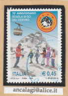 USATI ITALIA 2006 - Ref.1005 "SCUOLA DI SCI, CERVINO" 1 Val. - - 2001-10: Usados