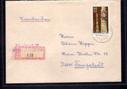 DDR, R-Fernbrief Mit EF. Mi.-Nr. 2856 - Lettres & Documents