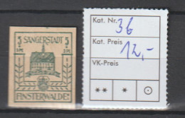 Finsterwalde, Nr. 3 In B-Farbe,  ** (MNH) - Altri & Non Classificati