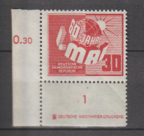 DDR-Druckvermerke: 1. Mai 1950 (DZ) - Other & Unclassified