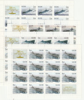 Russland: U-Boot-Flotte (I), In Bögen (mit ZF), ** (MNH) - Blokken & Velletjes