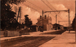 N°443 W -cpa Salbris -la Gare- - Estaciones Sin Trenes