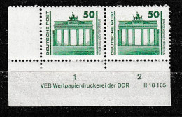 DDR Druckvermerke: Dt. Post 50 Pfg. Mit DV1. ** - Other & Unclassified