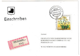 "Wende-Beleg": Umbenennung Von Marxwalde In Nhbg. - Covers & Documents