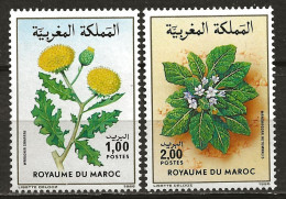 MAROC: **, N° YT 1008 Et 1009, TB - Morocco (1956-...)