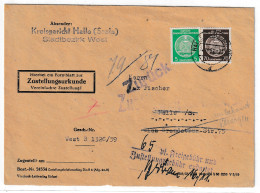 DDR Dienstmarke Nr. 41 Auf Brief Mit Zustellurkunde, Geprüft - Otros & Sin Clasificación