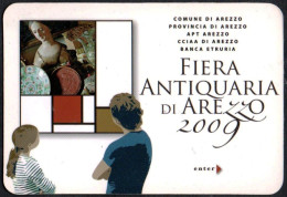 ITALIA 2009 - CALENDARIO TASCABILE - FIERA ANTIQUARIA DI AREZZO 2009 - I - Kleinformat : 2001-...