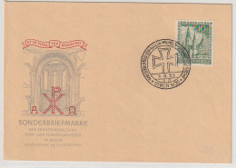 Berlin: FDC  10 Pfg. Gedächtniskirche, 1953 - Autres & Non Classés