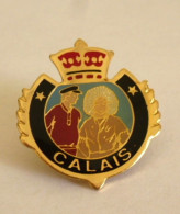 PINS VILLE CALAIS CP 62100 PAS DE CALAIS 62  BLASON COURONNE / 33NAT - Città