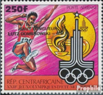 Zentralafrikanische Republik 732a (kompl.Ausg.) Postfrisch 1981 Olympia - Ungebraucht