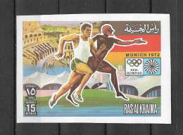 Olympische Spelen 1972, Ras Al Khaima -  Zegel - Postfris - Ete 1972: Munich