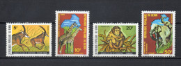 BENIN   N° 457 à 460   NEUFS SANS CHARNIERE  COTE 5.00€   ELEPHANT ANIMAUX FAUNE - Benin - Dahomey (1960-...)