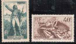 TIMBRES FRANCE N° 314 Et 315 NEUF ** - Neufs