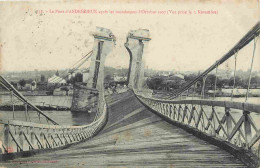 42 - Andrézieux - Inondation D'octobre 1907 - Le Pont D'Andrézieux Le 5 Novembre - CPA - Oblitération Ronde De 1908 - Vo - Andrézieux-Bouthéon