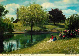 Irlande - Dublin - Phoenix Park Showing Wellington Monument - Fleurs - Ireland - CPM - Voir Scans Recto-Verso - Dublin