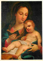 Art - Peinture Religieuse - Unbekannter Meister - Vierge à L'Enfant - Carte Neuve - CPM - Voir Scans Recto-Verso - Tableaux, Vitraux Et Statues