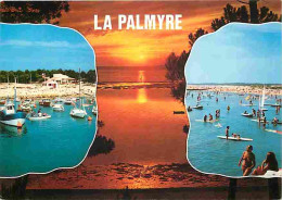 17 - La Palmyre - Multivues - Petit Train Touristique - Flamants Roses - Fleurs - CPM - Voir Scans Recto-Verso - Les Mathes