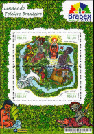 Brazil - 2011 - Brazilian Folklore - Brapex Stamp Expo - Mint Stamp Sheetlet - Ungebraucht