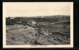 Cartolina Siracusa, Teatro Greco  - Siracusa