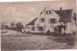 KNOKKE :   1922     Ecrit Avec Timbre - Met Zegel - Knokke