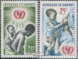 Dahomey 242-243 (kompl.Ausg.) Postfrisch 1964 UNICEF - Benin – Dahomey (1960-...)