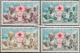 Dahomey 196-199 (kompl.Ausg.) Postfrisch 1962 Rotes Kreuz - Benin - Dahomey (1960-...)