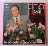 2 Disques Vinyle 33T Tino Rossi Les Plus Belles Chansons Du Monde - Altri - Francese