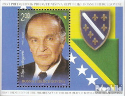 Bosnien-Herzegowina Block20 (kompl.Ausg.) Postfrisch 2003 A. Izetbegovic - Bosnien-Herzegowina