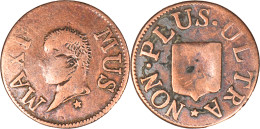 FRANCE JETON - Jeton De Lille 1827 - Liard - MAXIMUS NON PLUS ULTRA - 300 000 Ex. - 19-093 - Monedas / De Necesidad